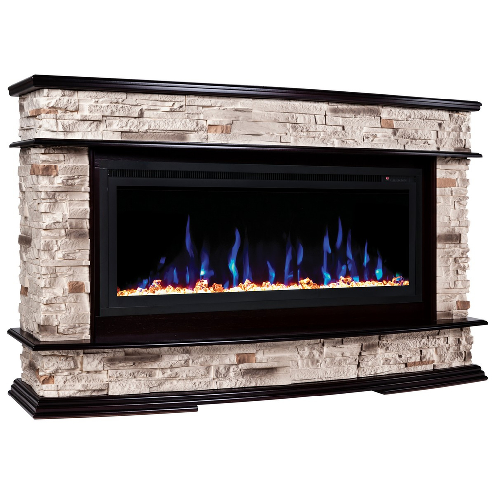 Электрокамин RealFlame Frankfurt 42/BV AO античный дуб с очагом Saphir 42