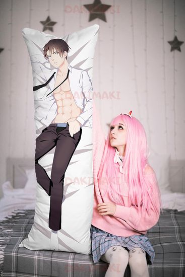 Дакимакура Леви Аккерман арт. 0263