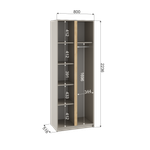 Фаворит Шкаф 2-х створчатый
