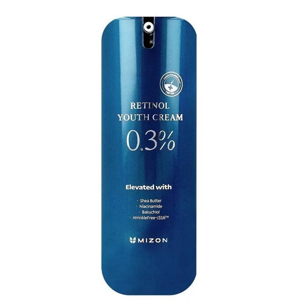 Mizon 0.3% Retinol Youth Cream омолаживающий крем для лица с ретинолом