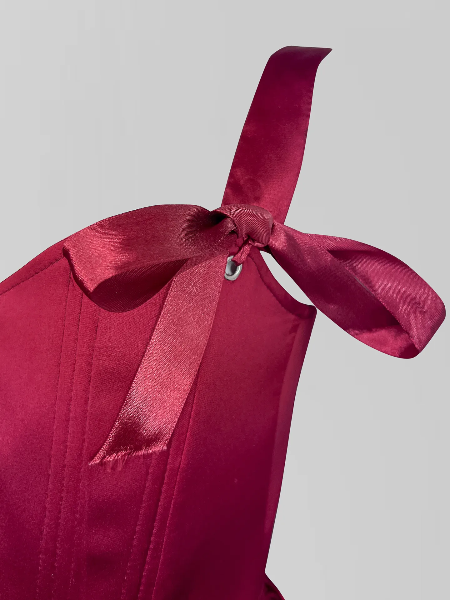 Костюм Dreess однотонный с корсетом и юбкой-баллон