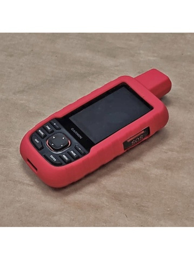 Чехол для Garmin GPSMAP 67i/66i силикон (Красный)