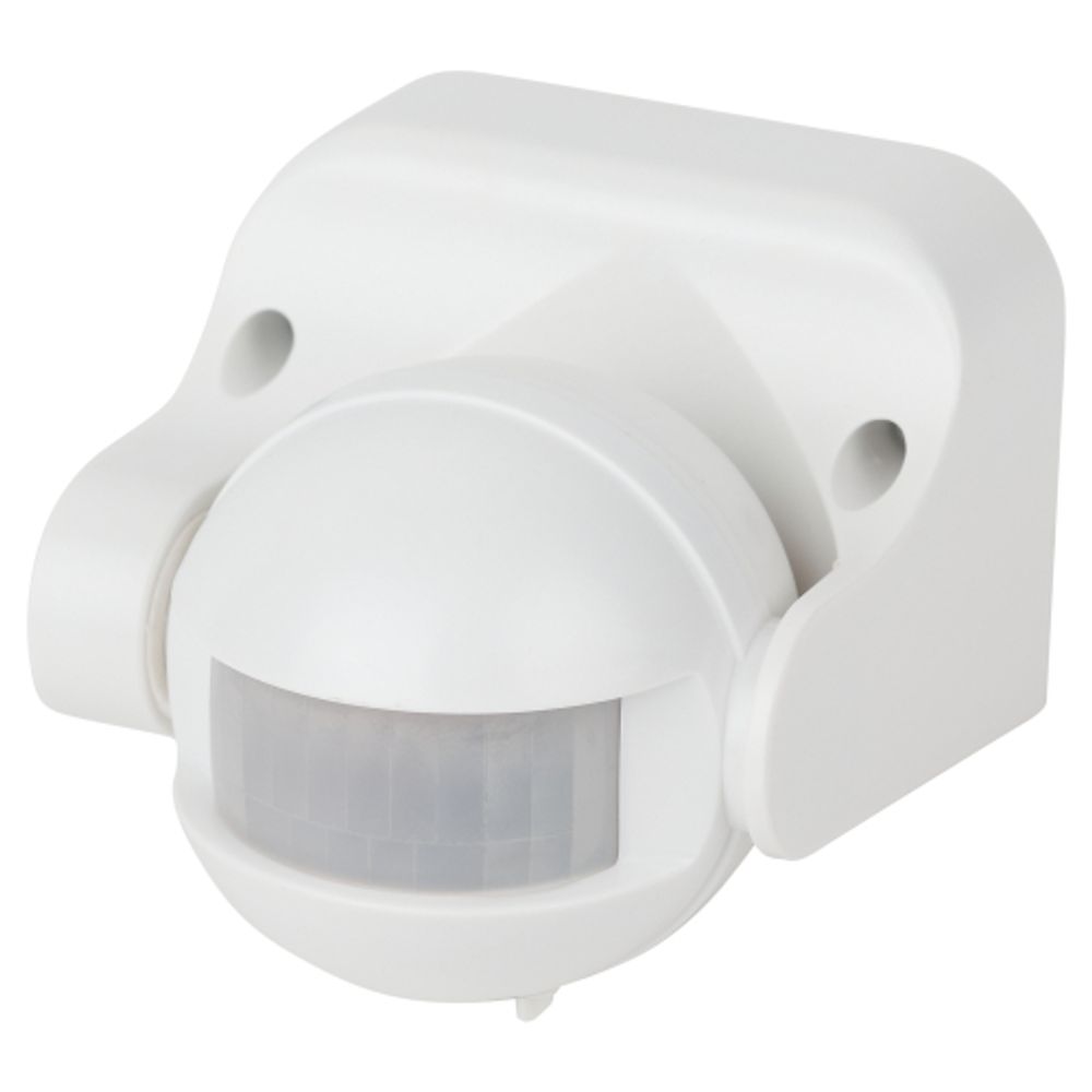 Датчик движения ЭРА MD 03 для дома инфракрасный белый 1200 Вт угол 180° 12 м | 