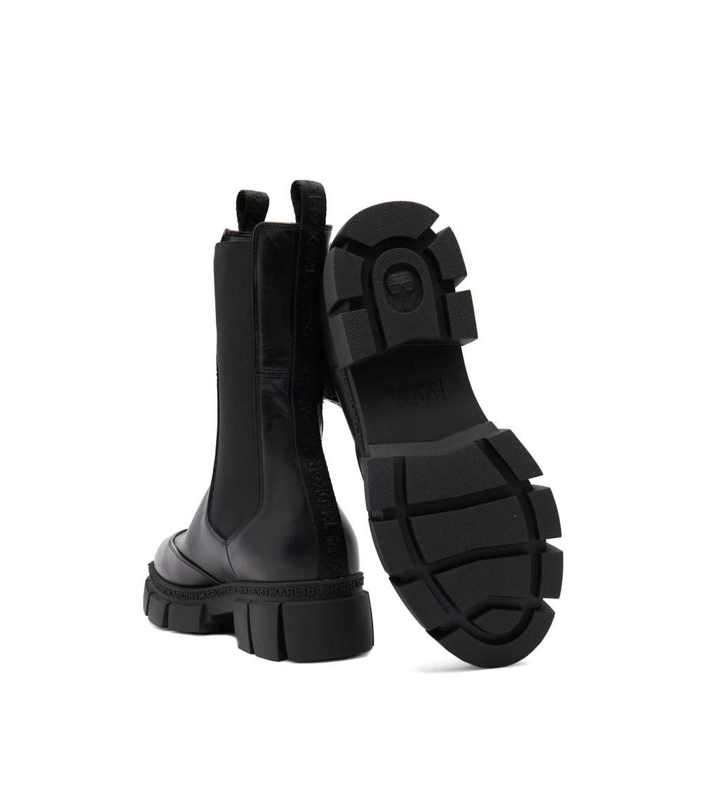 Кожаные челси aria Karl Lagerfeld - черный(KL43280)