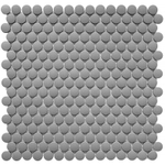 Кер. мозаика Penny Round Dark Grey Antislip (JNK82021) 315х309х6