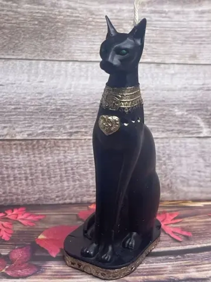 Свеча "Богиня Бастет" программная