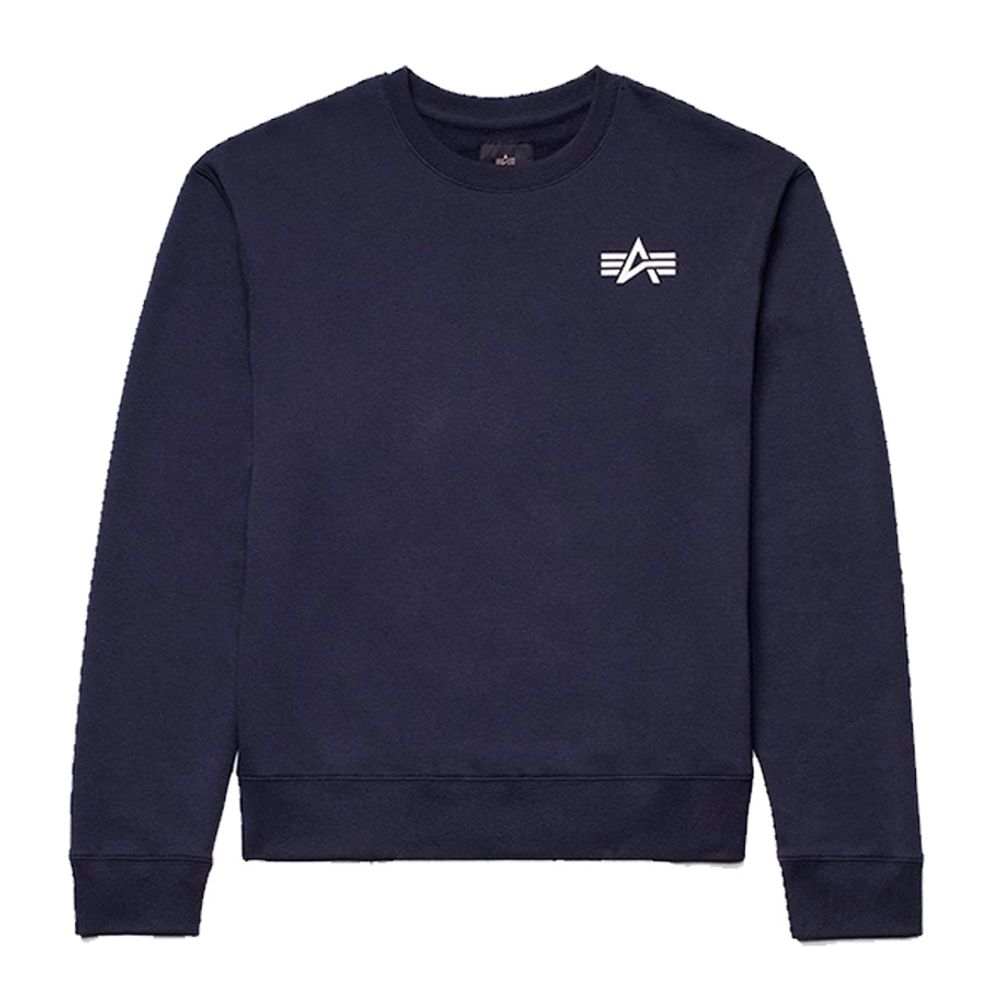 Свитшот Alpha Industries Small Logo Sweatshirt Синий