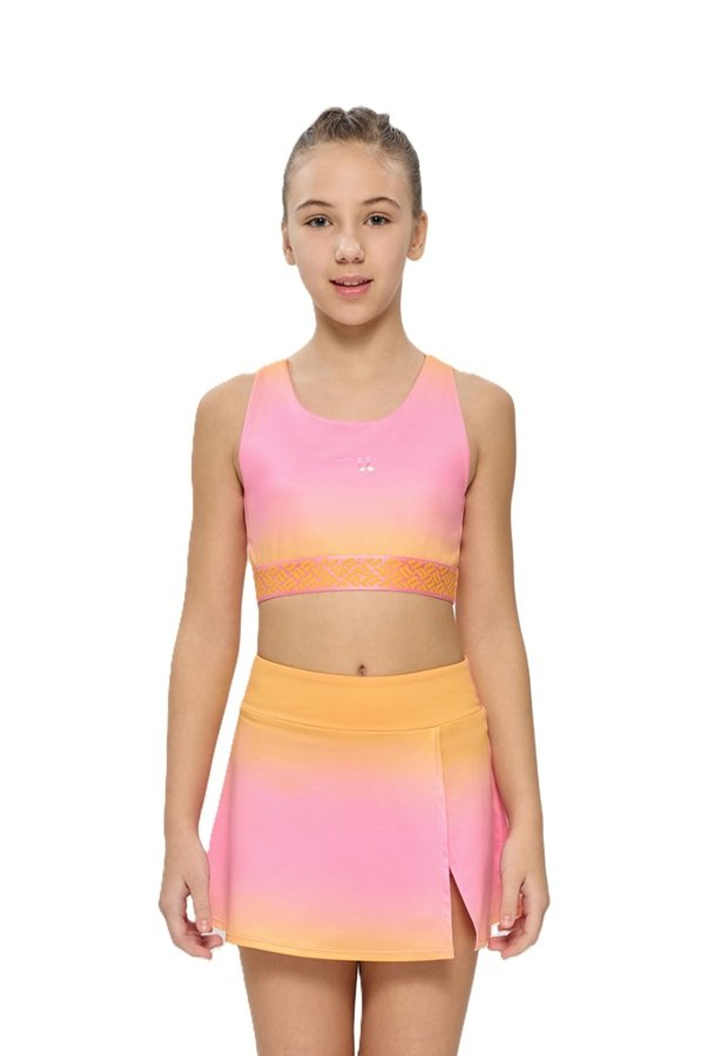 ОДЕЖДА ДЛЯ ТЕННИСА Девочки, Топ CHOUPETTE Спортивный .