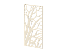 Перегородка с декором "Старое дерево" (фурнитура в комплекте) 100х1,2х200