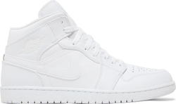 Air Jordan 1 Mid 'Triple White'