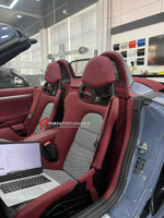 Карбоновые сиденья / ковшевые кресла для PORSCHE 718 CAYMAN GT4 RS Порше Кайман