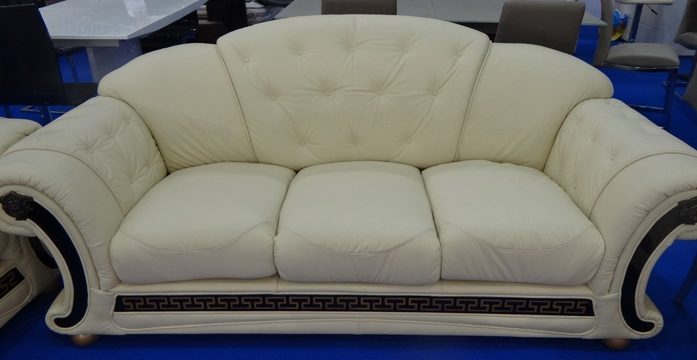 Диван Versace 3-х местный белый