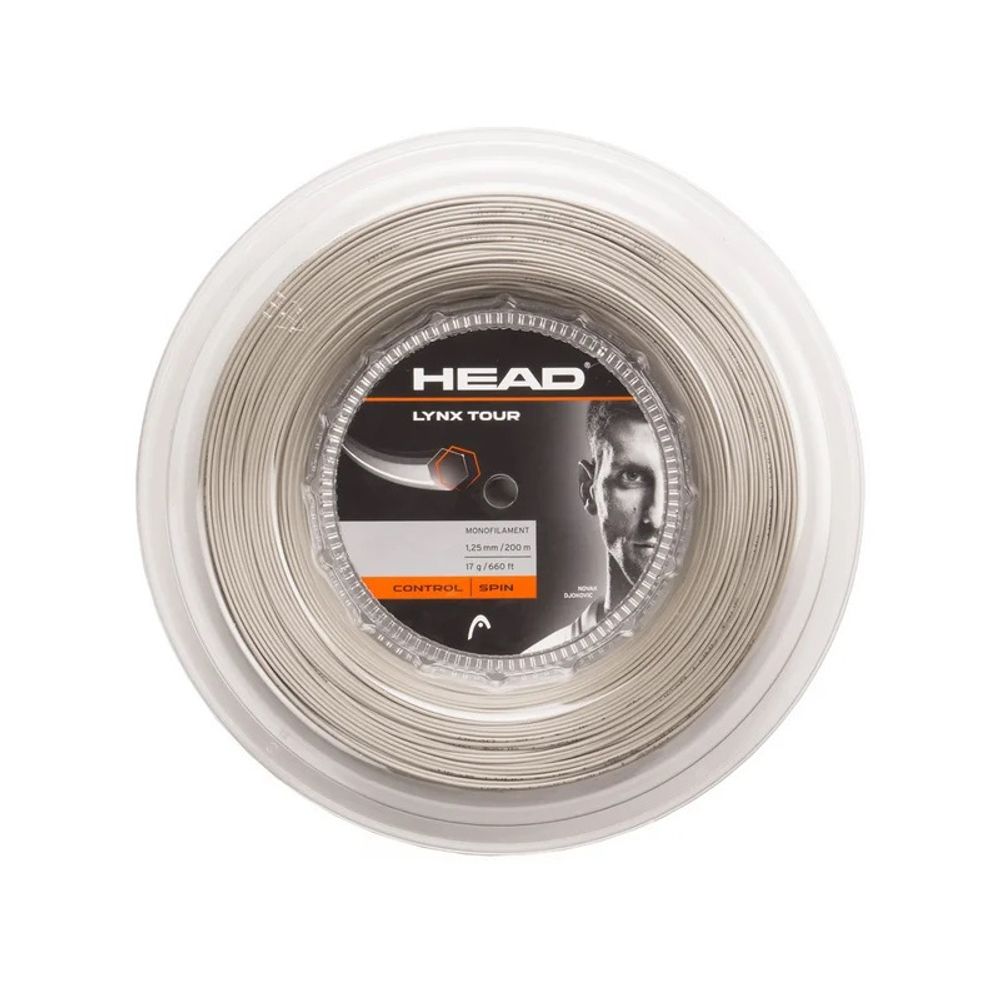 Струны для тенниса HEAD Head LYNX Tour Grey В нарезке (1 натяжка) 11 м