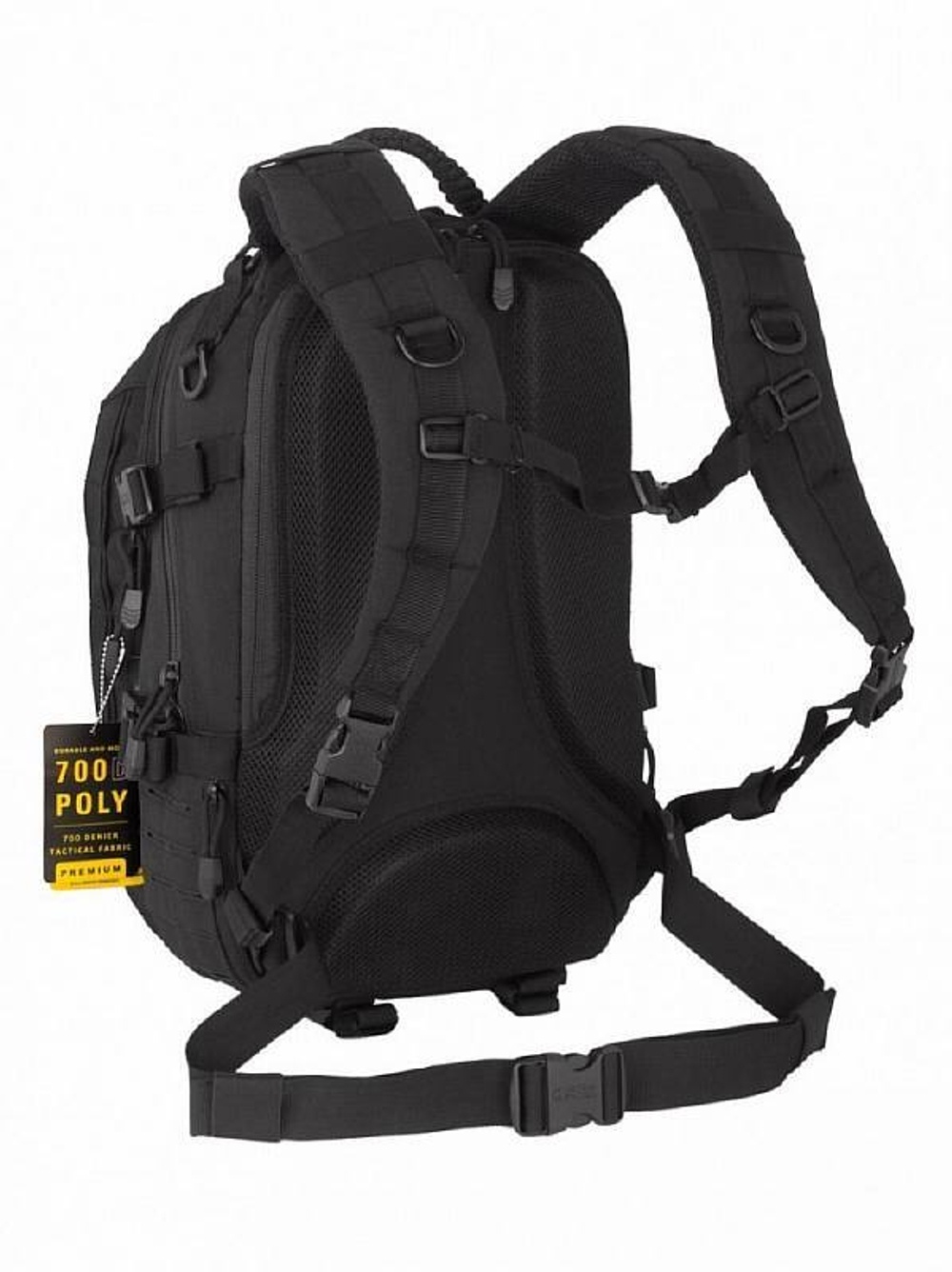 Рюкзак тактический Gongtex Mission Pack Black 30 литров