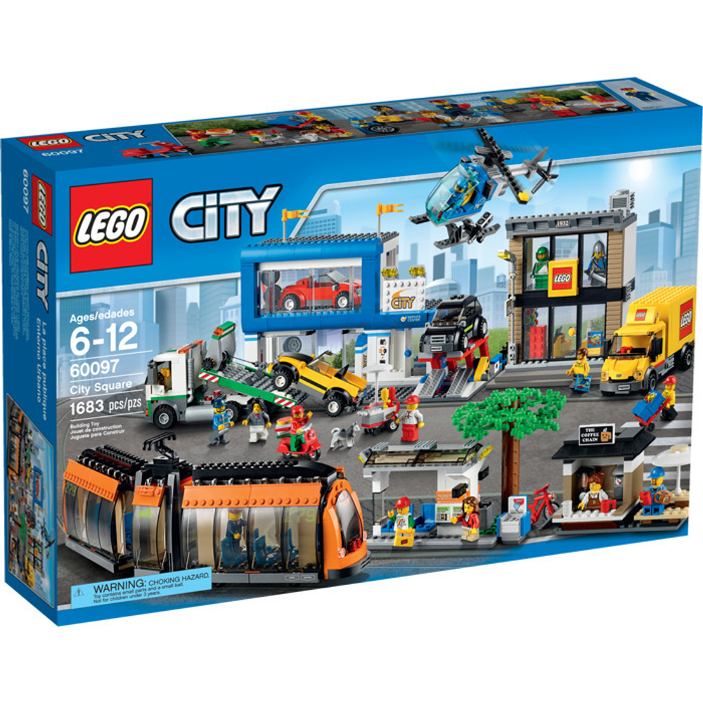 LEGO City: Городская площадь 60097 — City Square — Лего Сити Город