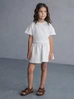 Летний костюм для девочки с шортами