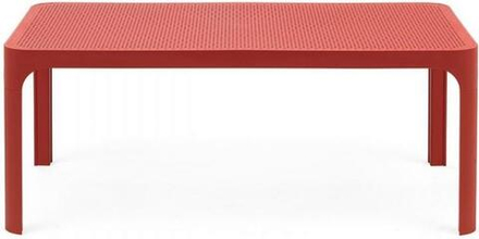 Столик пластиковый журнальный, Nardi Net Table 100, коралловый