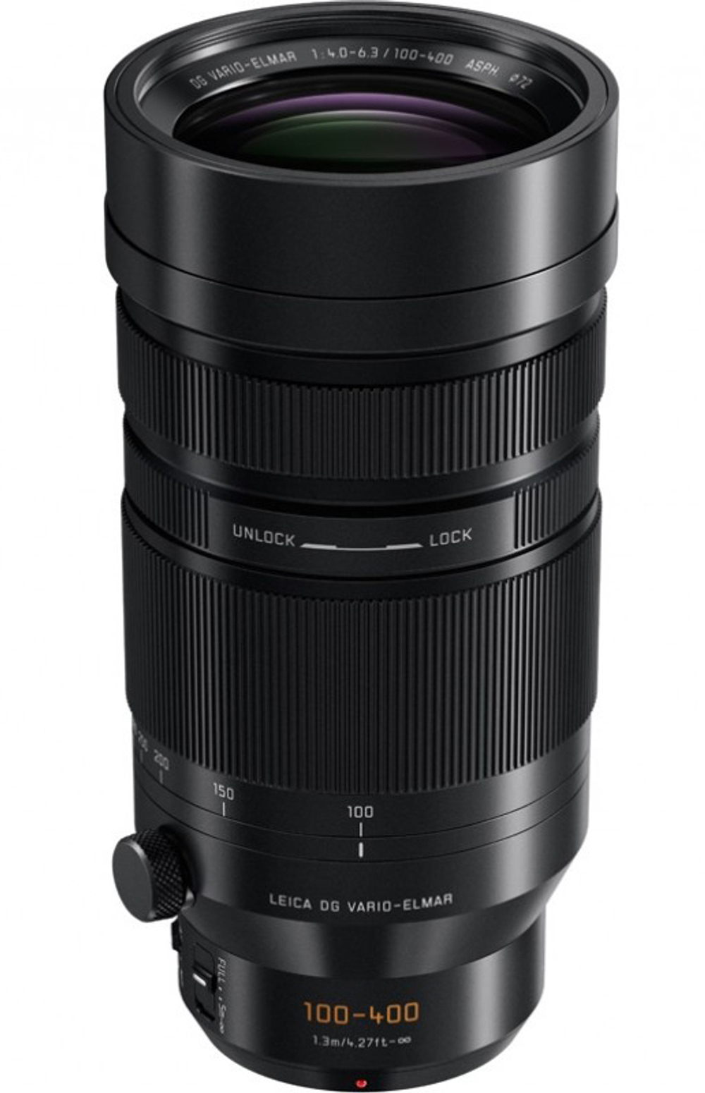 Объектив Panasonic Vario-Elmar 100-400mm f/4.0-6.3 Asph DG (H-RS100400), черный
