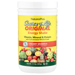 NaturesPlus, Source of Life®, оригинальный энергетический коктейль, со вкусом кремовой гранолы, 507 г (1,1 фунта)