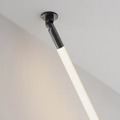 Шарнирное основание для накладного монтажа системы Shelf с вводом питания Technical c027cs-p-b