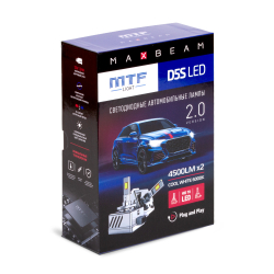 Светодиодные лампы MTF Light D5S MaxBeam 2.0 4500lm, 6000K, 35W (к-т 2шт.)