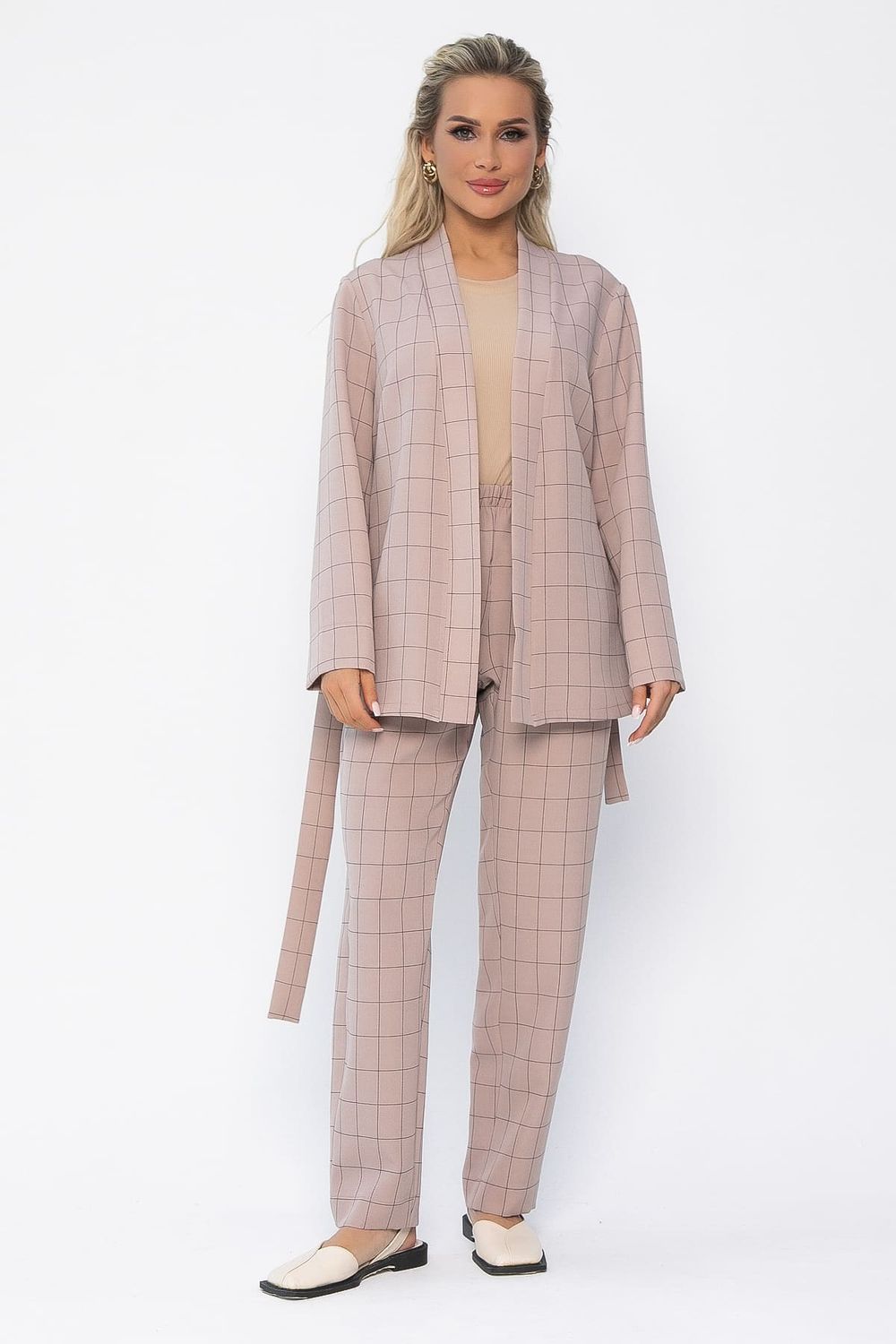 Костюм Поцелуй удачи (бежевый) К13542-1М LT Collection