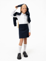 Юбка прямая Mjölk School Blue