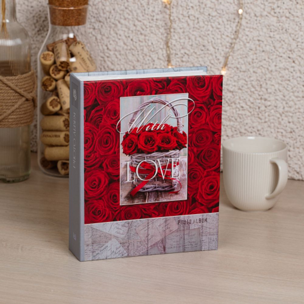 Фотоальбом Image Art IA-200PP серия 385 Цветы термосварка 50 листов 200 фотографий размер 10х15