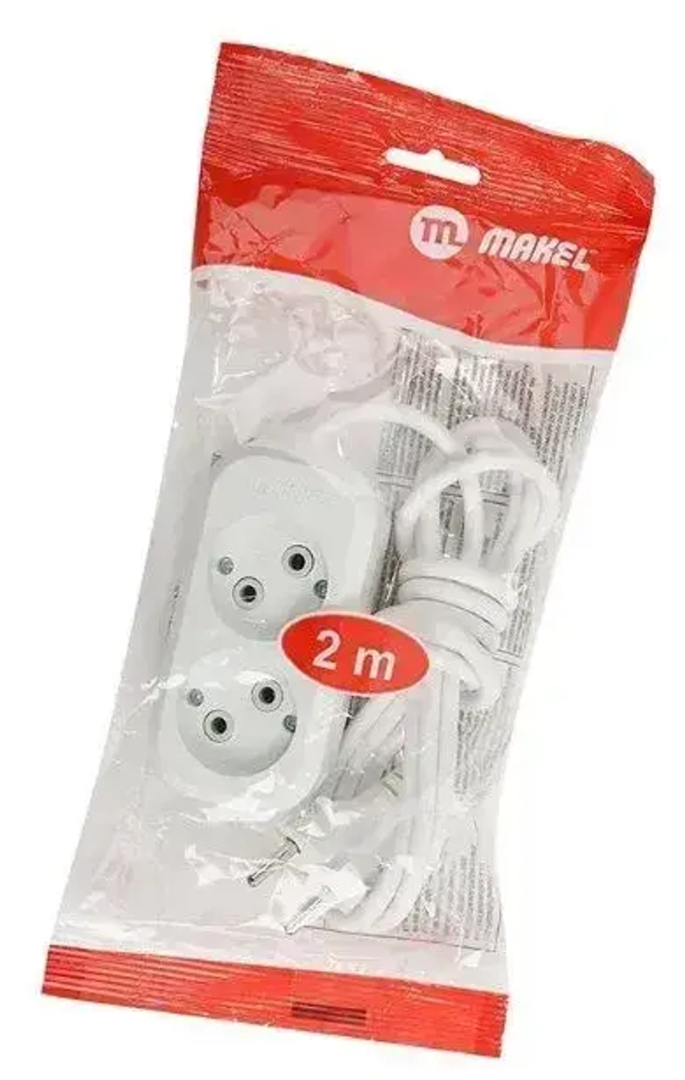 Удлинитель Makel (MGP 102) 2 гнезда 2 метра