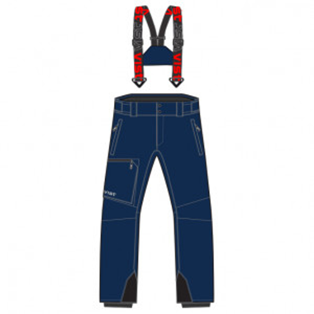 VIST 25/26 брюки-самосбросы горнолыжные Vist Goro Insulated Full Zip Pants Unisex Russia Ski Team