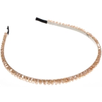 Ободок для волос «КОЛЛИНА», микс 4 цвета, 0,5см (блистер Кокетка в минивложении)