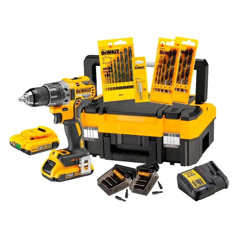 DeWalt DCK791D2T дрель-шуруповер (2 x 2 Ач, ЗУ)