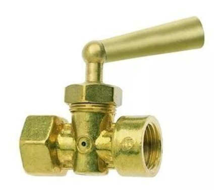 Трехходовой кран для манометра 1/2" PN16, от -20 до +140C, ICMA