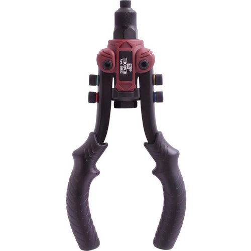 Заклепочник рычажный THORVIK универсальный усиленный для вытяжных и резьбовых заклепок