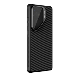 Чехол из карбона с MagSafe для Samsung Galaxy S25 Ultra, серия CarboProp Magnetic (версия с прозрачной крышкой) от Nillkin