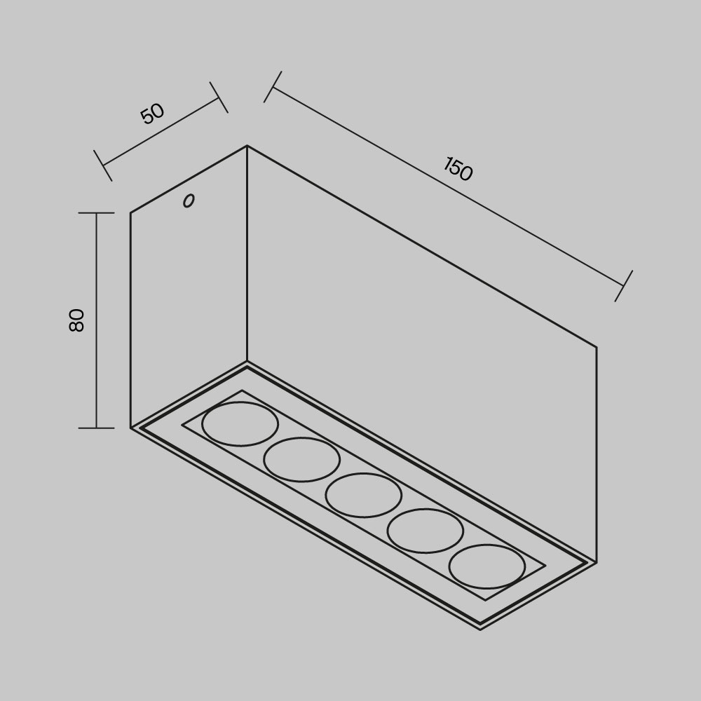Уличный потолочный светильник Outdoor O309CL-L10GF3K