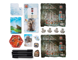Endless Winter: Paleoamericans (Chief Kickstarter Edition) + Cave Paintings + Rivers & Rafts + Playmat + Resin pack + Ceremonial Grounds
