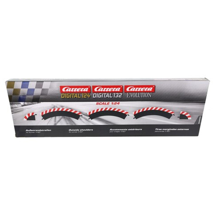 Внешнее расширение виража 1/60° + концевой участок Carrera EVO 20561/Digital 124/132, 5 дет. 20561