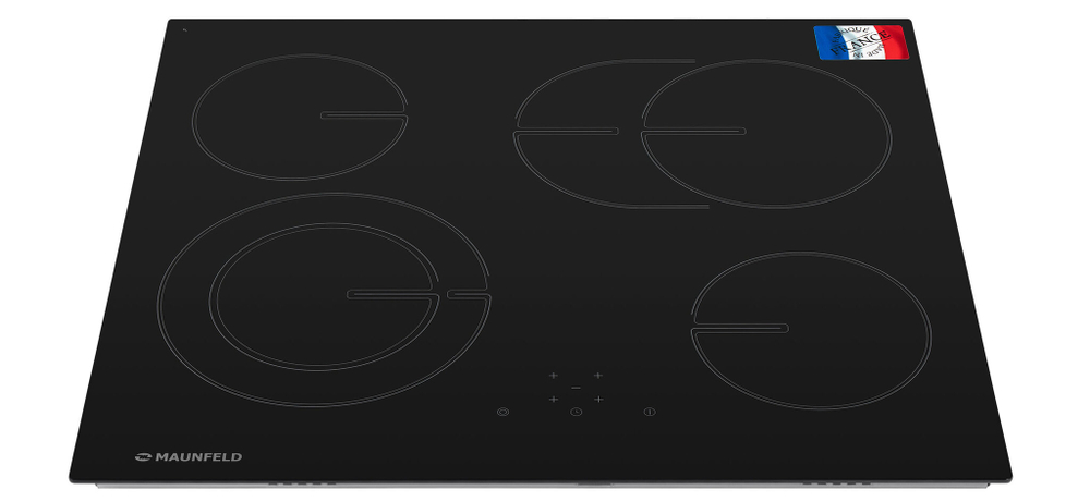 Электрическая варочная панель MAUNFELD MVCE59.4HL.1SM1DZT-BK фото 3