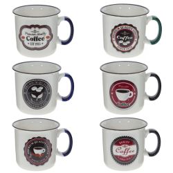 GAEM Кружка (кратность 6 шт), 500 мл, L14 W10,5 H9,5 см, 6в., (сорт 1,2)