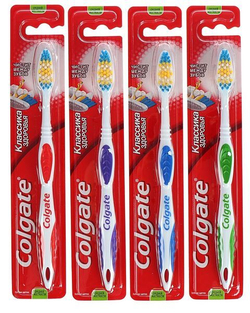 Colgate Зубная щетка Классика Здоровья, средняя