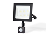 Прожектор светодиодный с датчиком движения ST8115 BK черный IP65 LED 6500K 50W 160*134*28