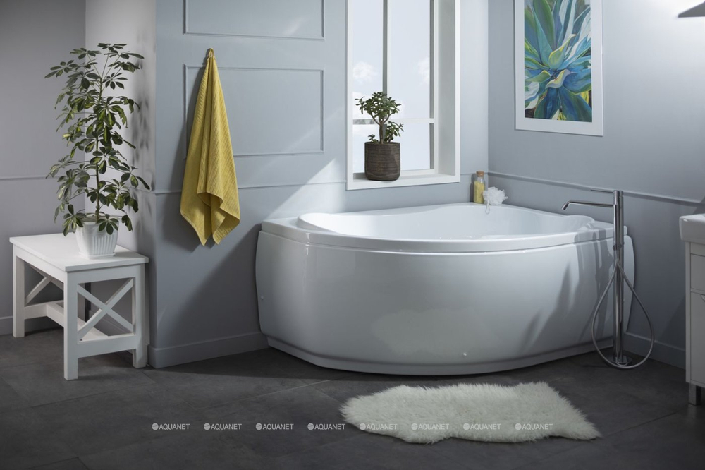 Акриловая ванна Aquanet (Акванет) Capri 160x100 R с каркасом