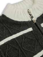 Джемпер вязанный на молнии 0-1 год в ассорт. Арт. 964113