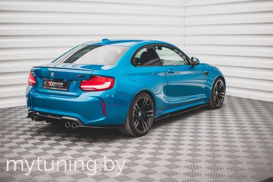 Сплиттеры накладок на пороги для BMW M2 F87 (16-20)