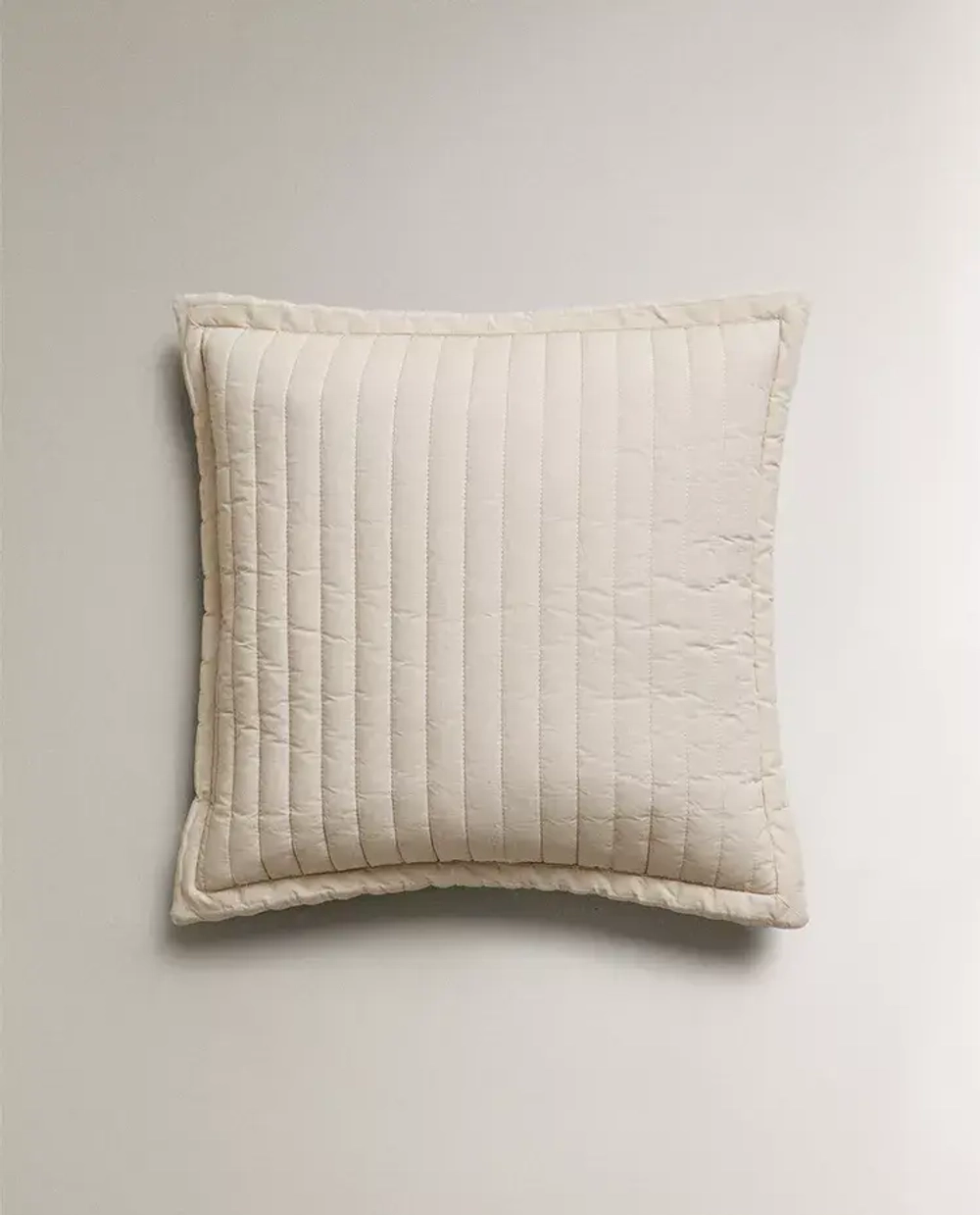 ZARA HOME НАВОЛОЧКА ДЛЯ ДЕКОРАТИВНОЙ ПОДУШКИ ИЗ ХЛОПКА, СЕРЫЙ/БЕЖЕВЫЙ