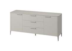 Тумба Type oak 2 двери 3 ящика (серо-бежевый)