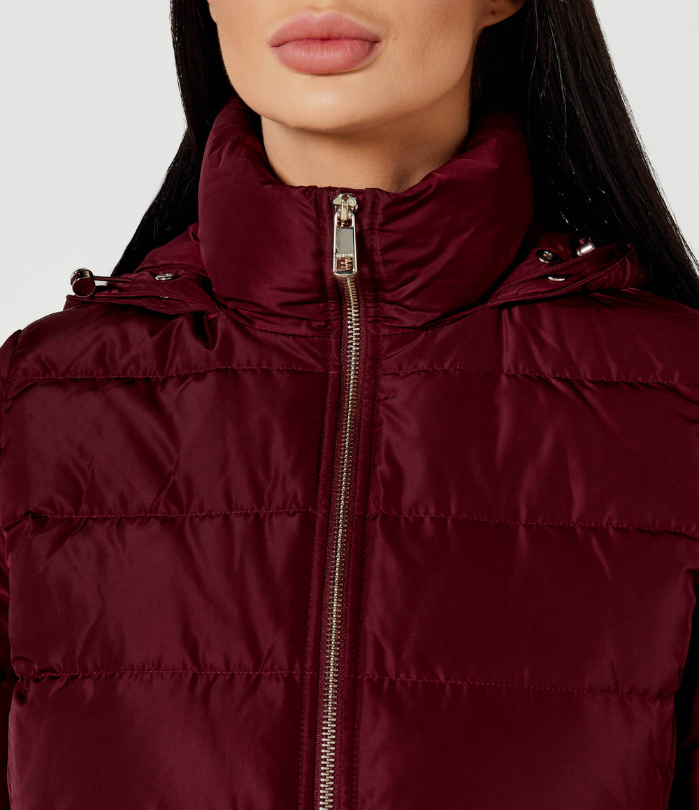 Пуховая куртка TYRA Tommy Hilfiger - бордовый(WW0WW43600)