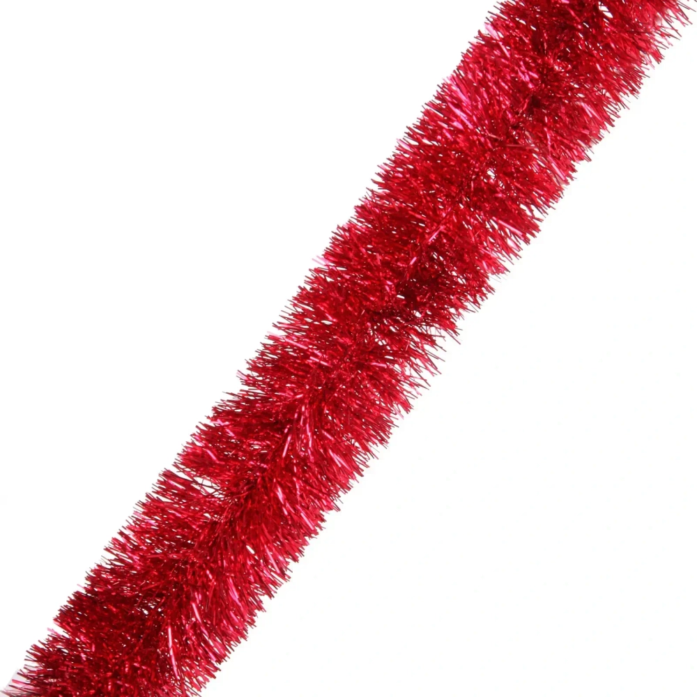 Мишура «Волшебные искры» 2 м 9 см, Красный