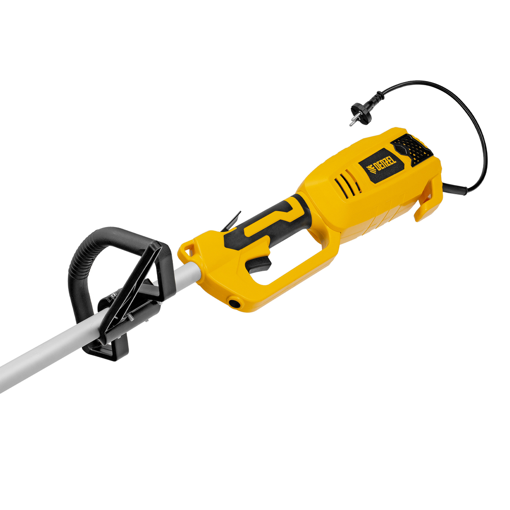 Триммер электрический TE-1100, 1100 Вт, 380 мм, катушка, разборная штанга Denzel